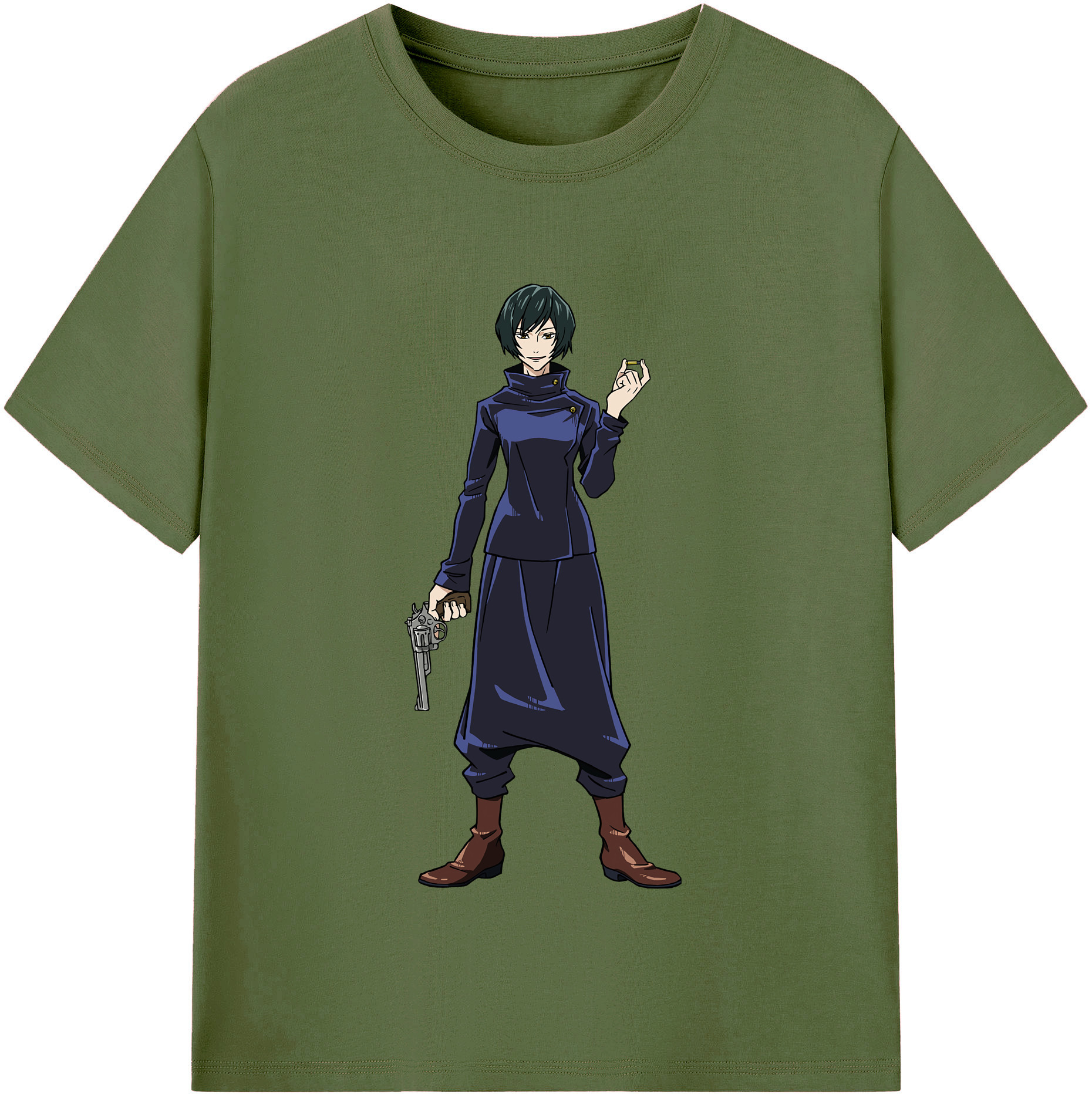（画像用） 呪術廻戦 Jujutsu Kaisen 綿100％半袖Tシャツ（フロントプリント）